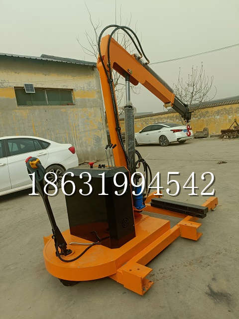 保定市自卸车厢随车吊 自制轮式四不像起重机 四驱平板吊 5吨 贵盛
